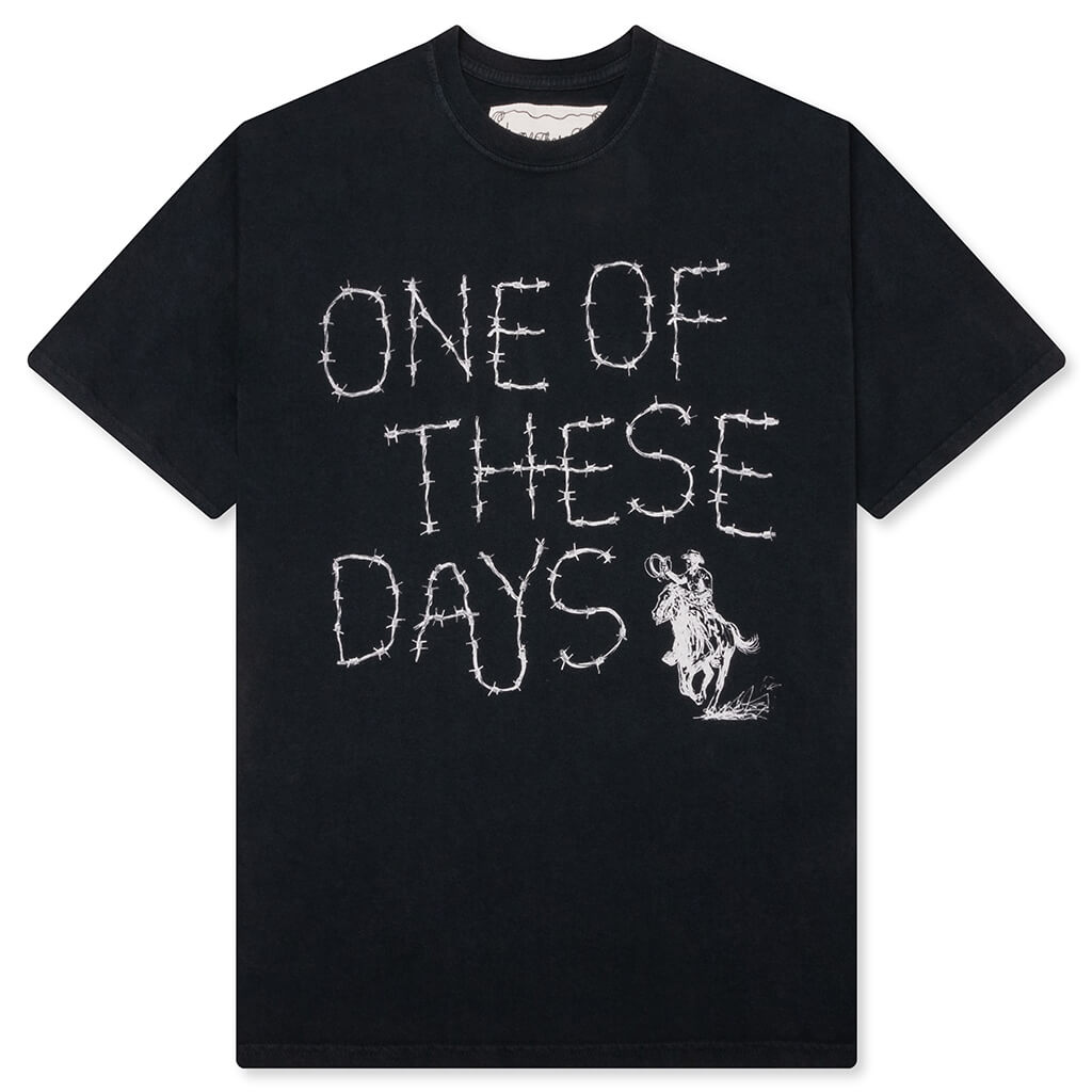 Barbed T-Shirt - Hard Washed Black