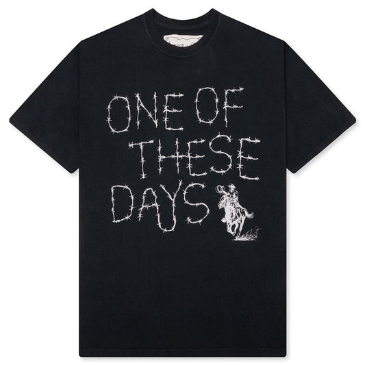 Barbed T-Shirt - Hard Washed Black