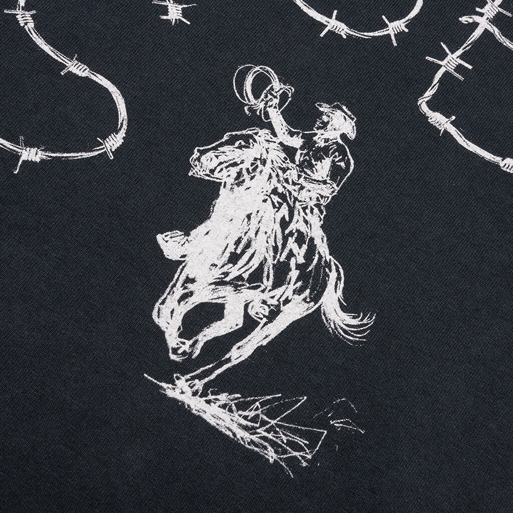 Barbed T-Shirt - Hard Washed Black