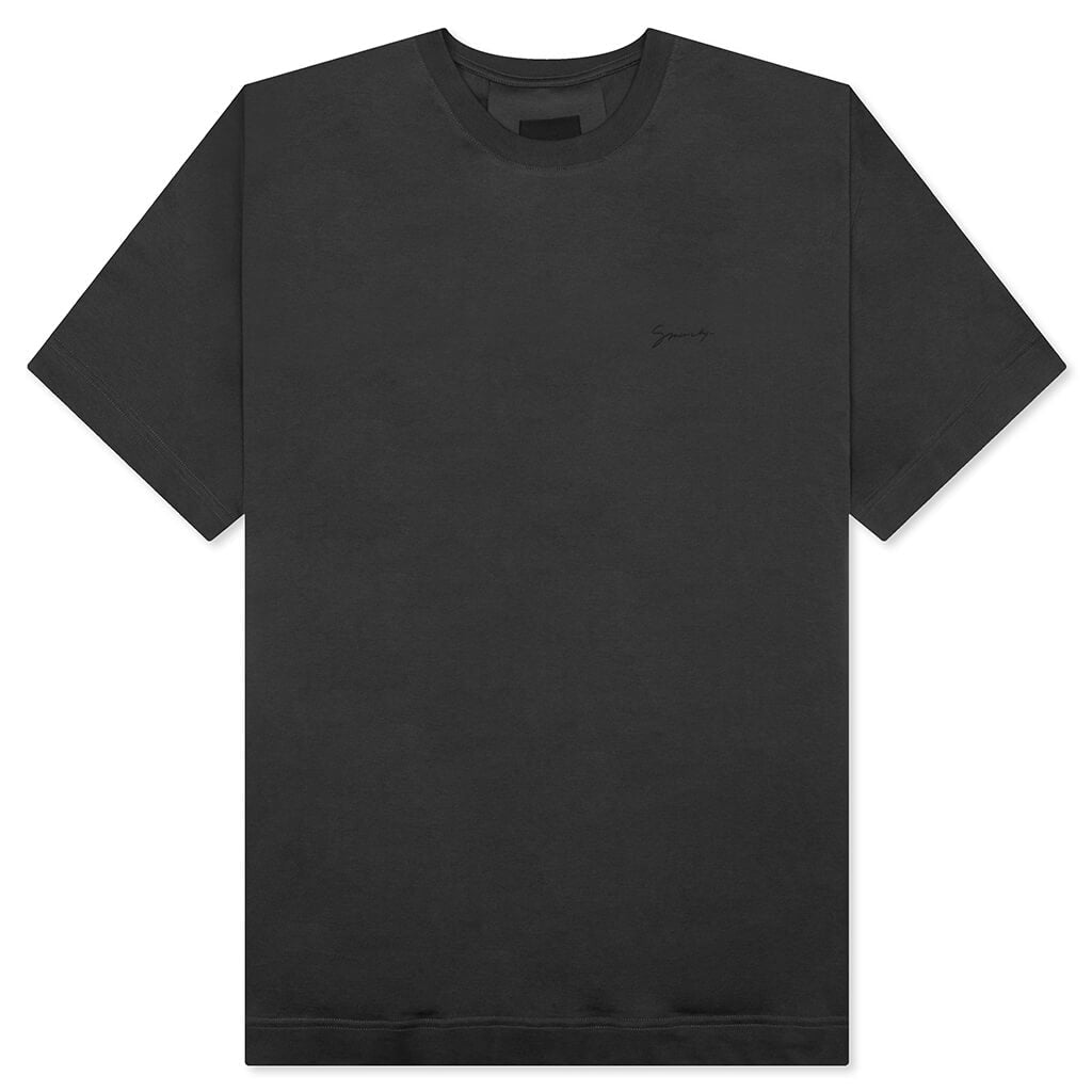 Baroque Print S/S T-Shirt - Charcoal