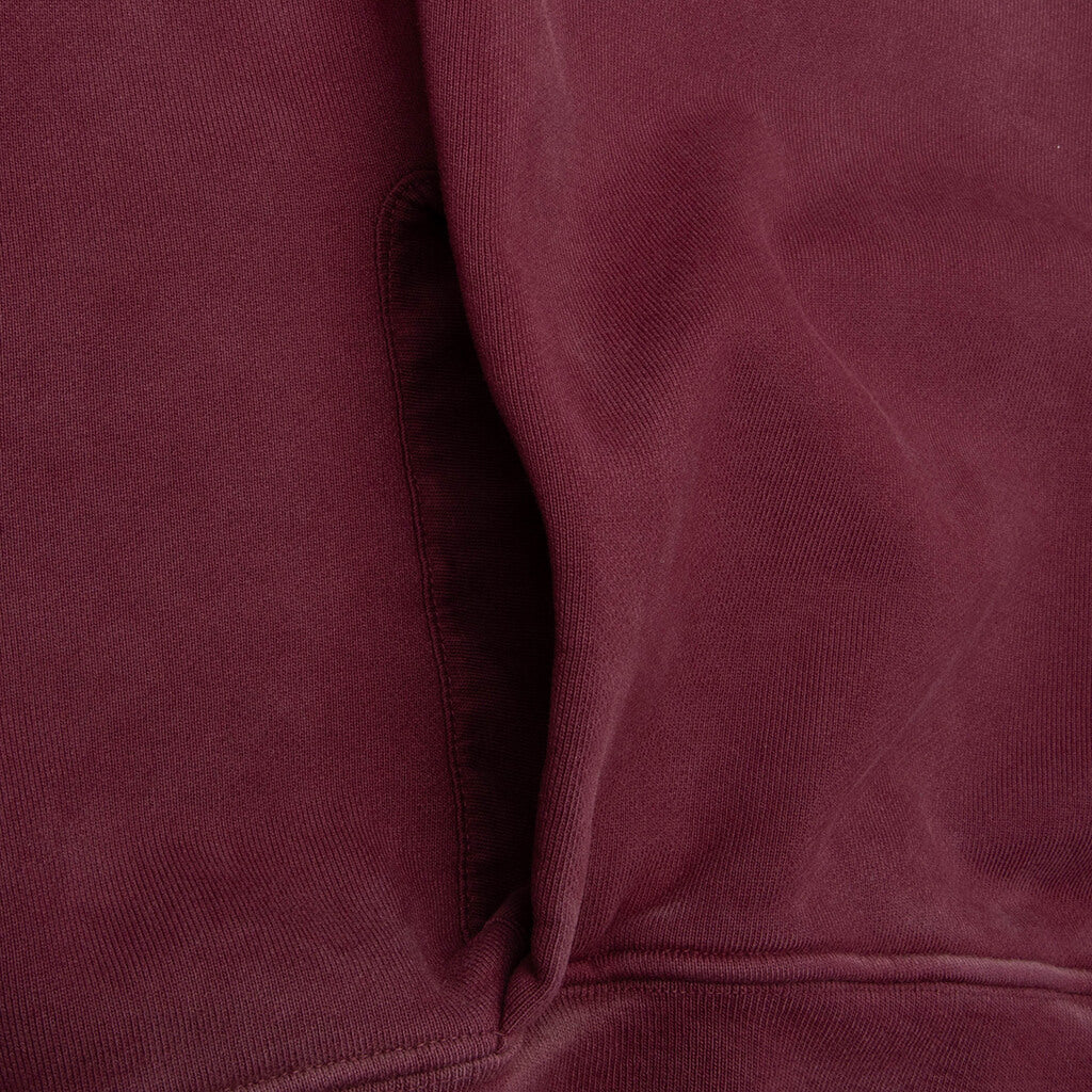 Barriers Cowrie Shell Hoodie - Maroon