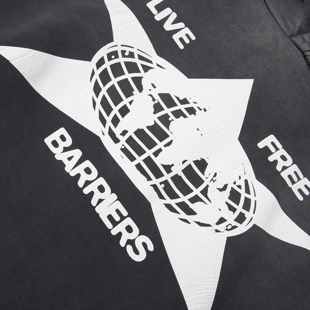 Barriers Cowrie Shell Hoodie - Vintage Black