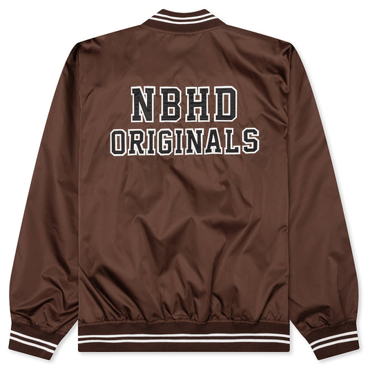 Baseball Jacket - Brown