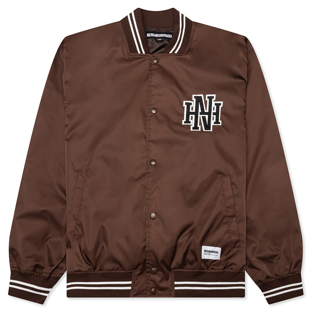 Baseball Jacket - Brown