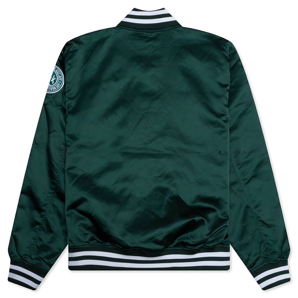 Baseball Varsity Jacket - Green