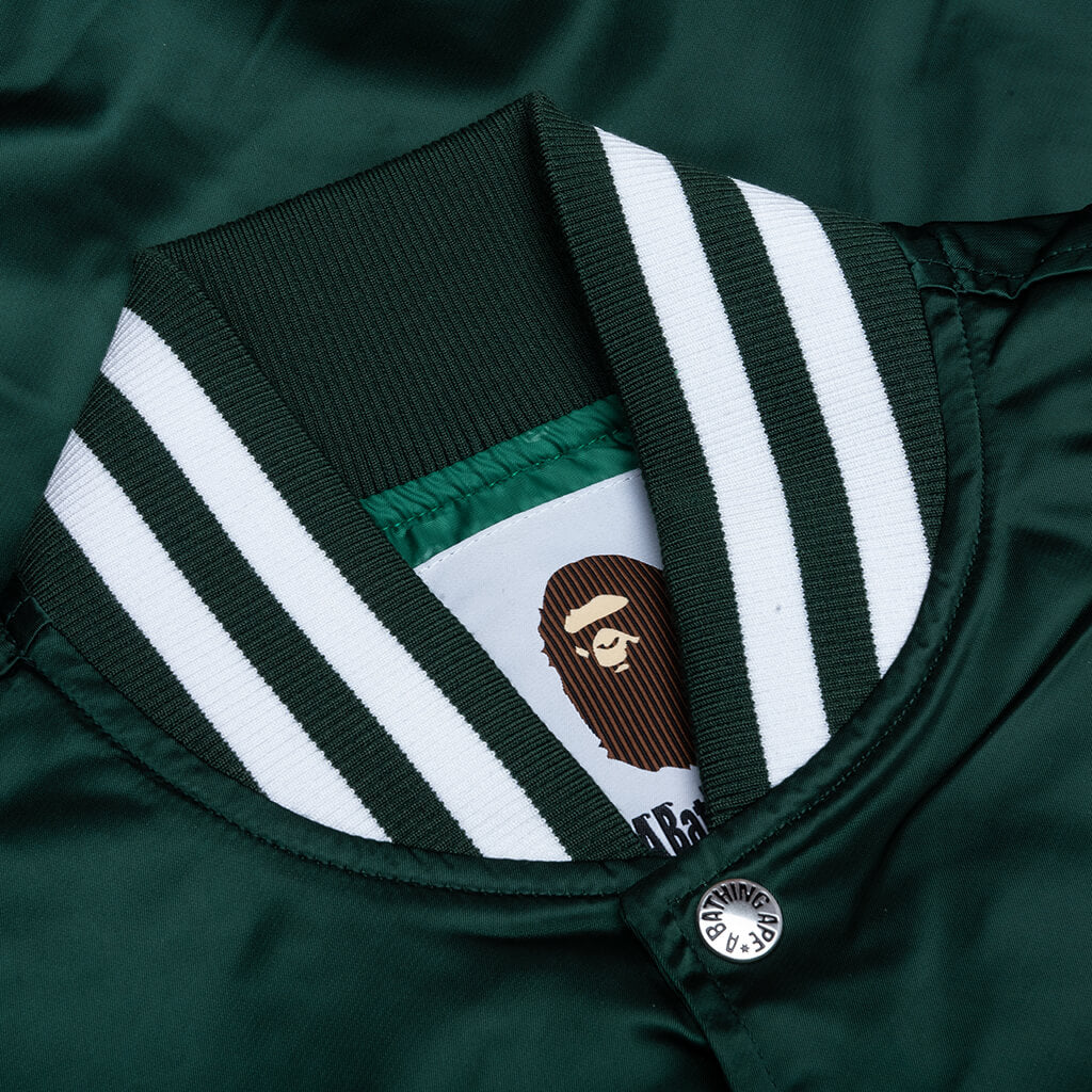 Baseball Varsity Jacket - Green