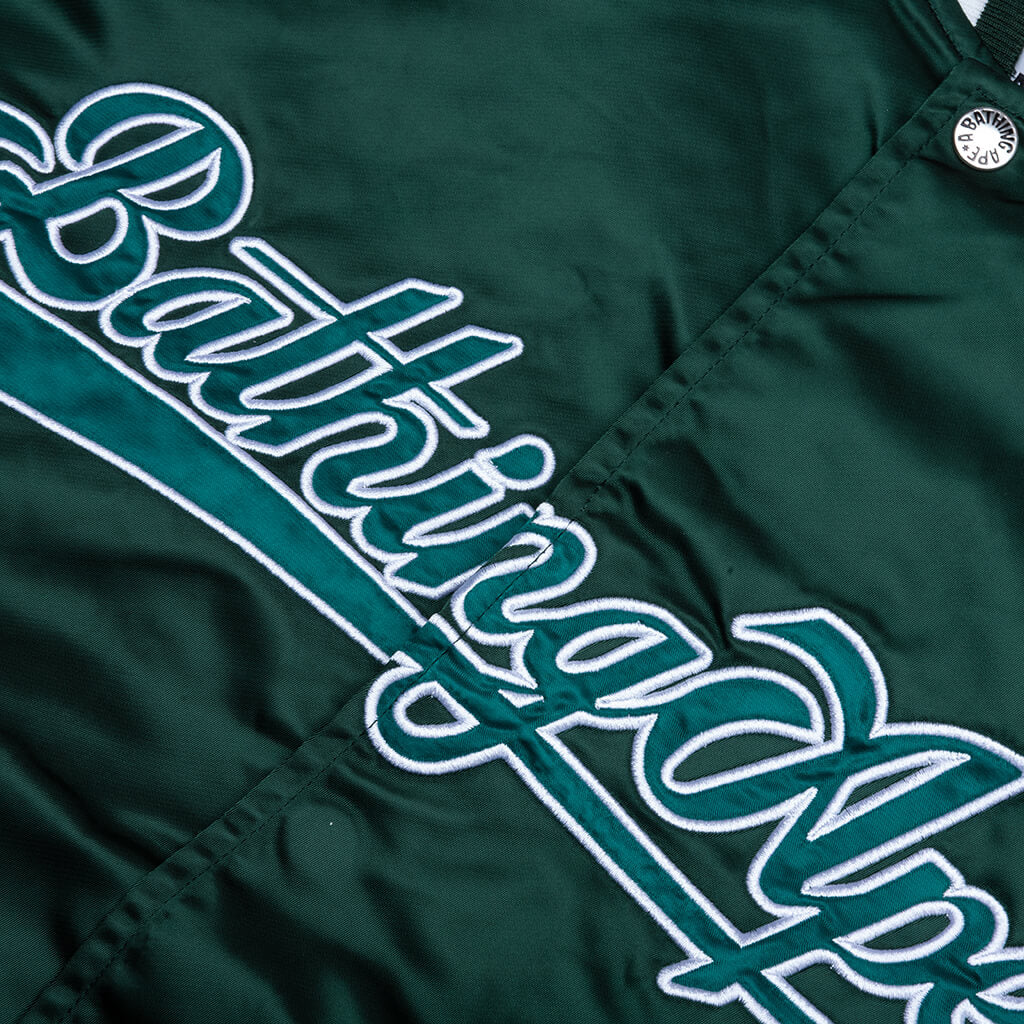Baseball Varsity Jacket - Green