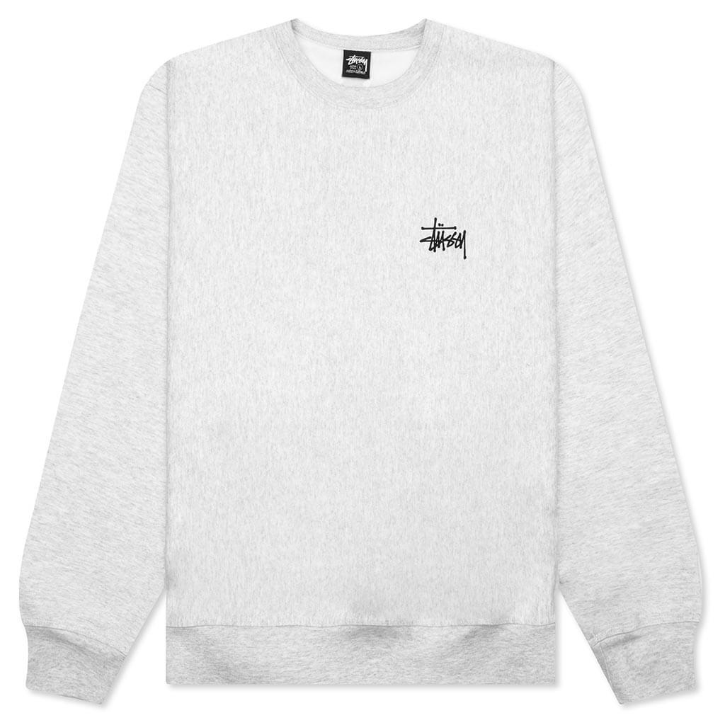 Basic Stussy Crew - Ash Heather