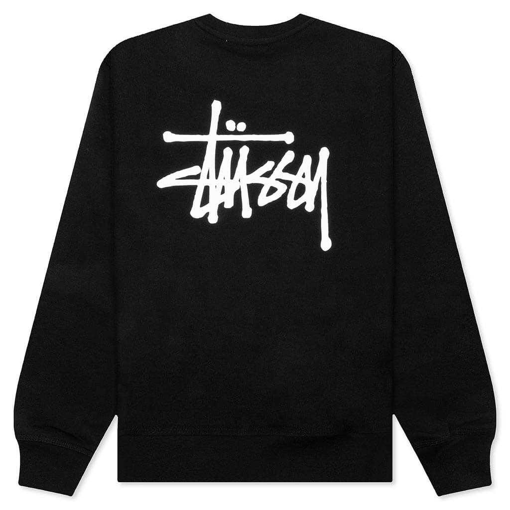 Basic Stussy Crew - Black