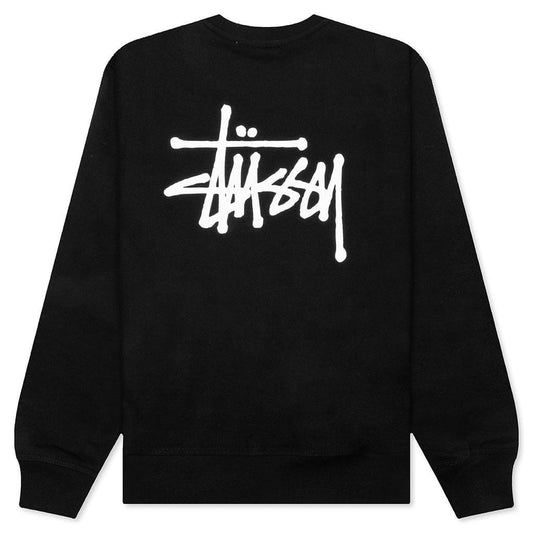 Basic Stussy Crew - Black