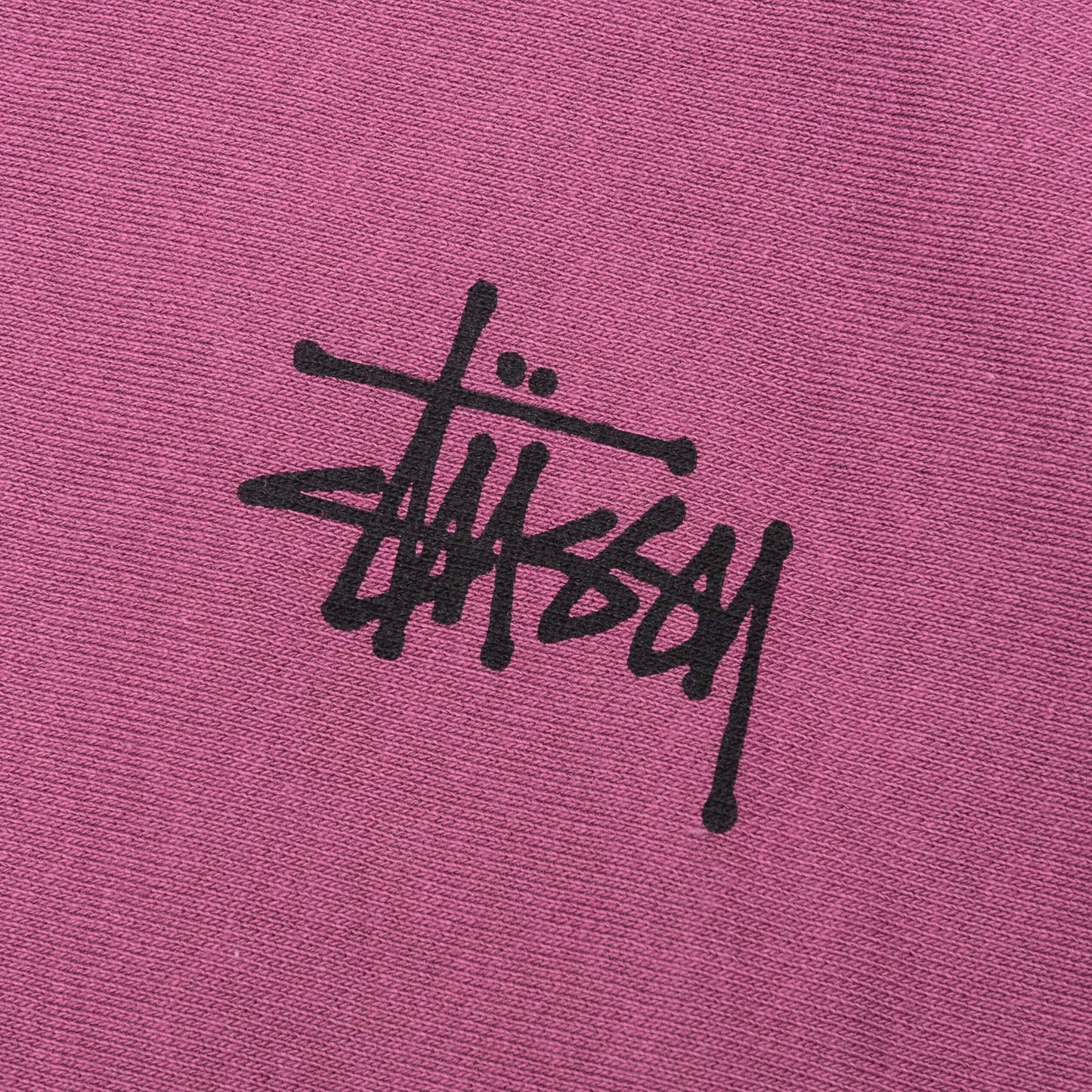 Basic Stussy Hoodie - Berry