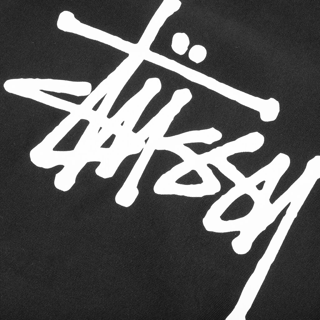 Basic Stussy Hoodie - Black