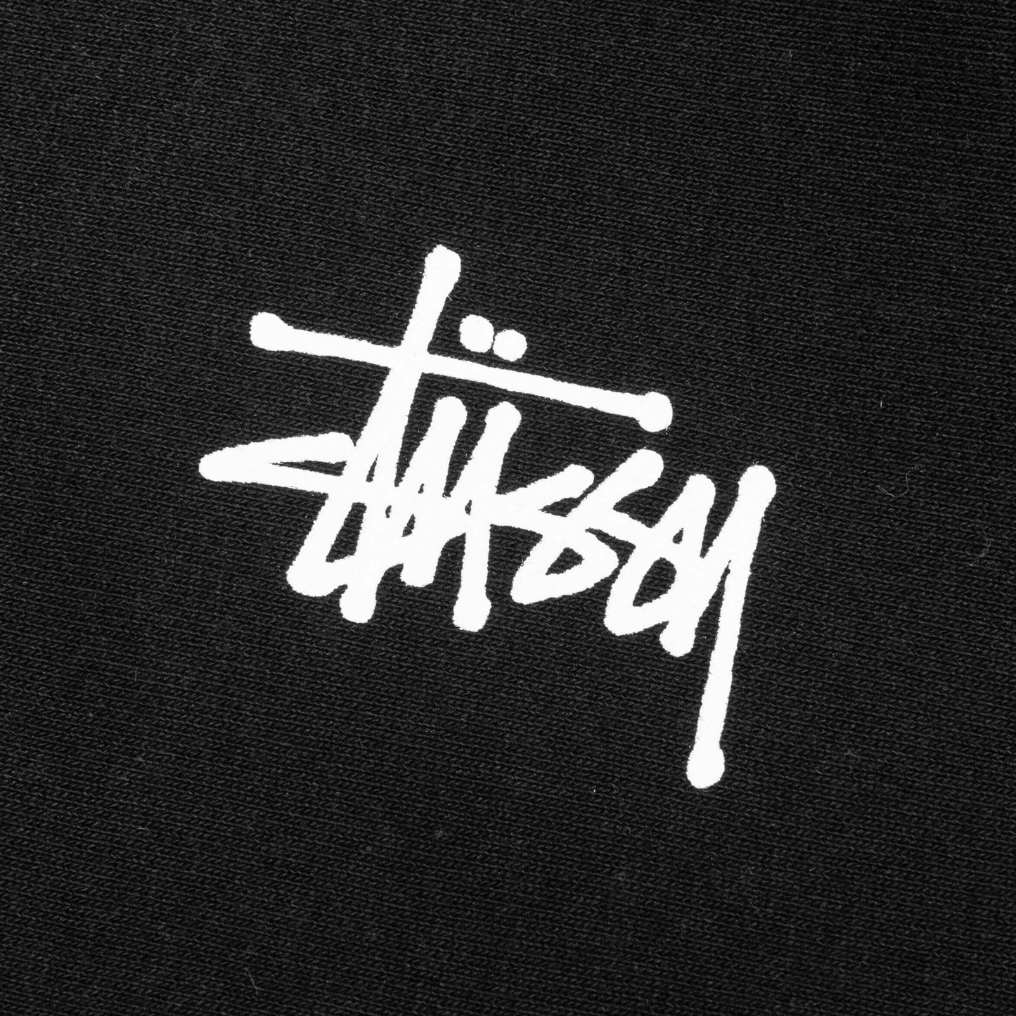 Basic Zip Hoodie - Black
