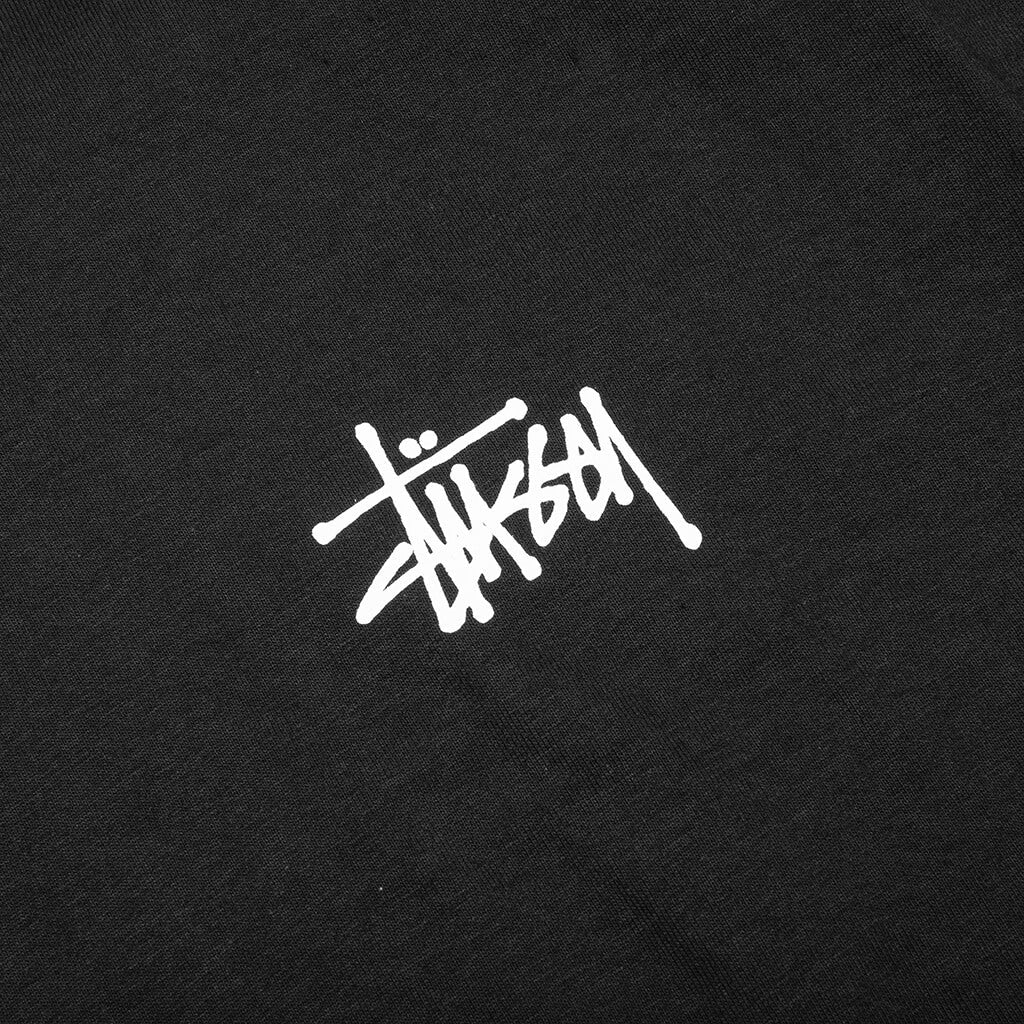 Basic Stussy L/S Tee - Black