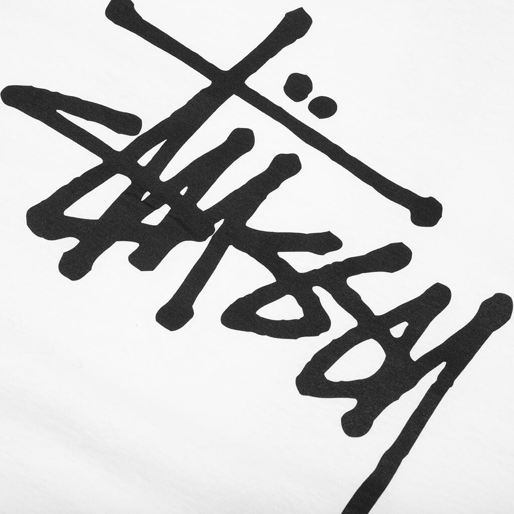 Basic Stussy L/S Tee - White