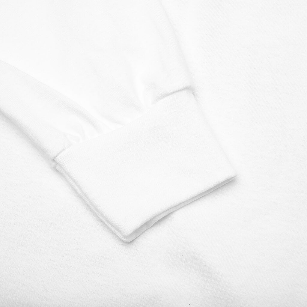 Basic Stussy L/S Tee - White