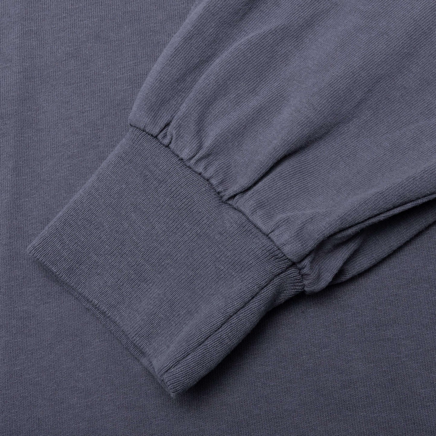 Basic Stussy Pigment Dyed L/S Tee - Indigo