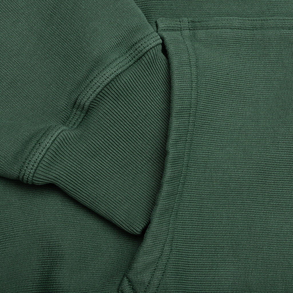 Basic Stussy Pigment Dyed Hoodie - Forest