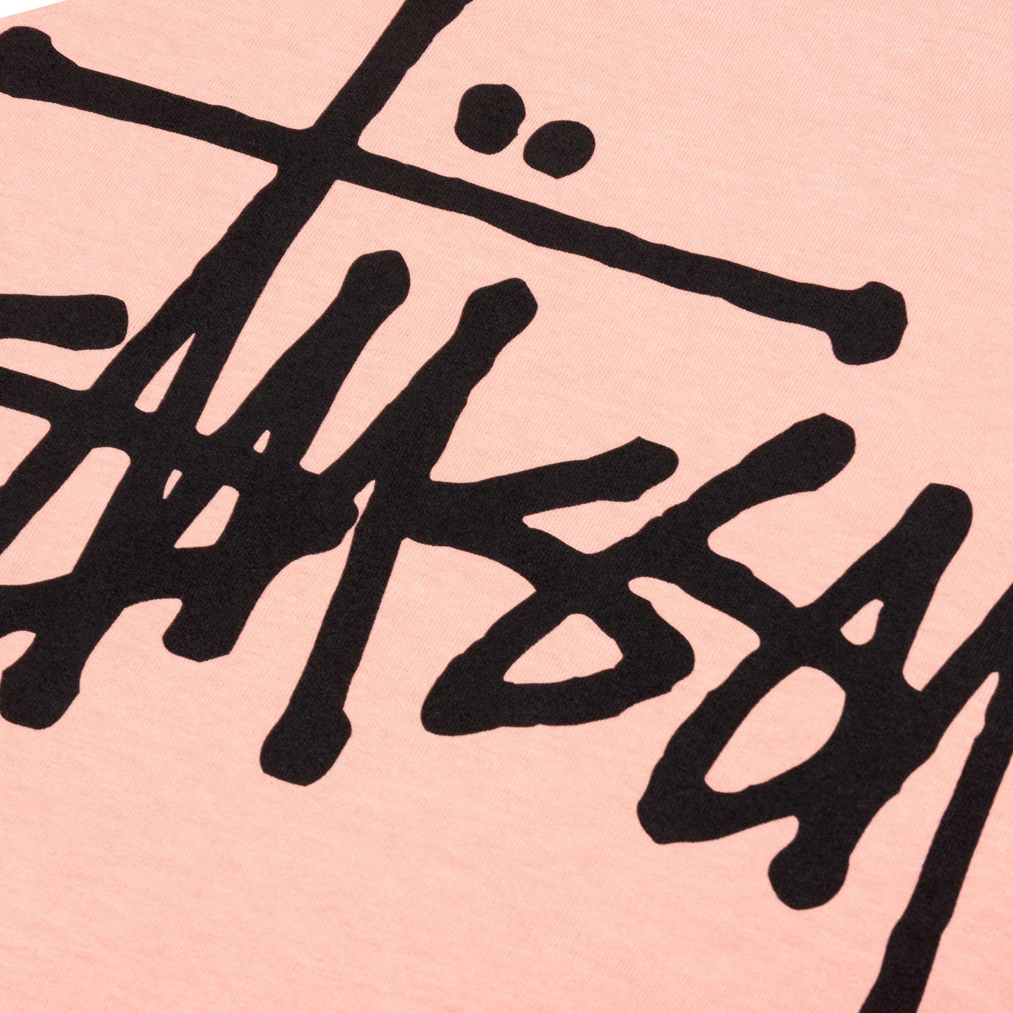 Basic Stussy Pig. Dyed Tee - Coral