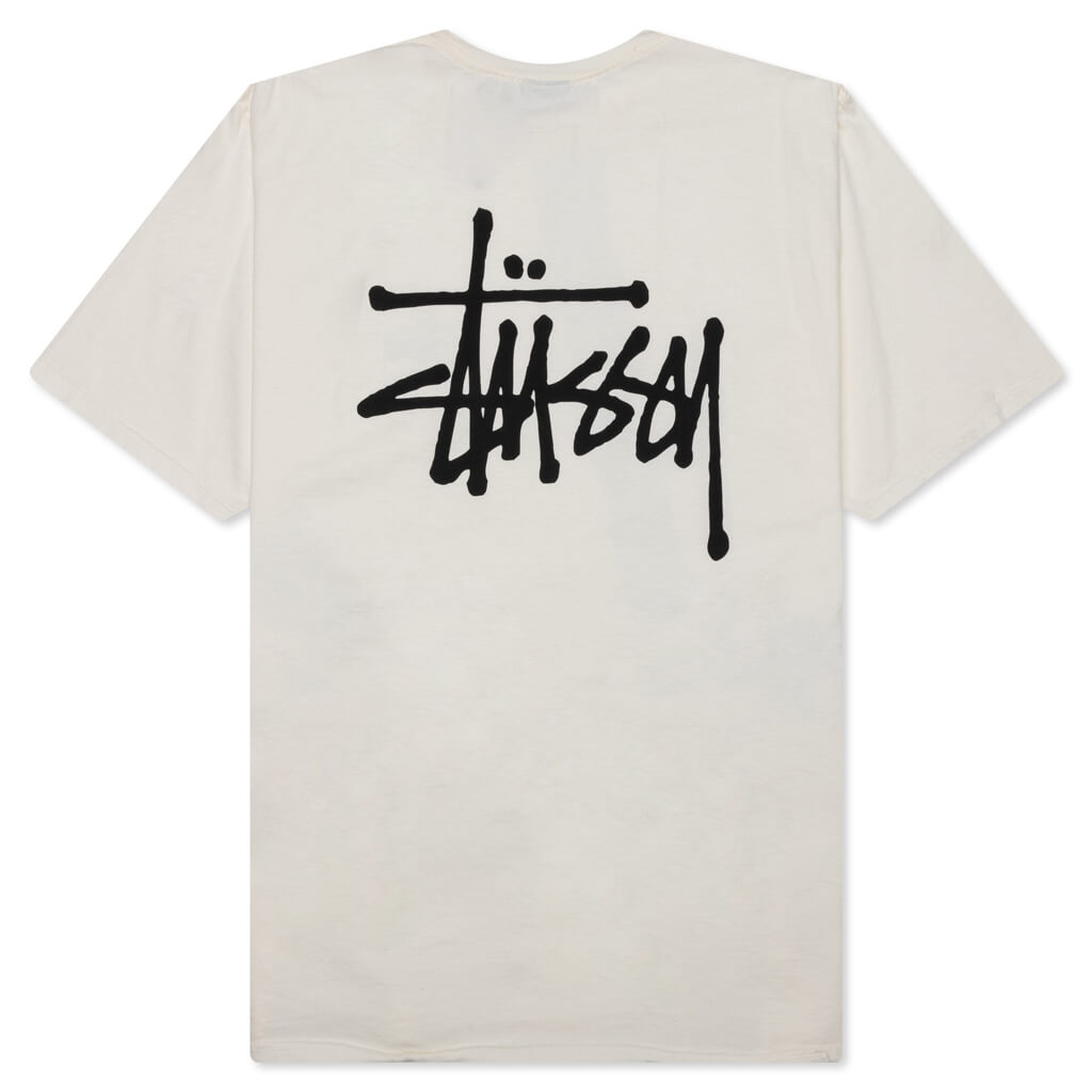 Basic Stussy Pig. Dyed Tee - Natural