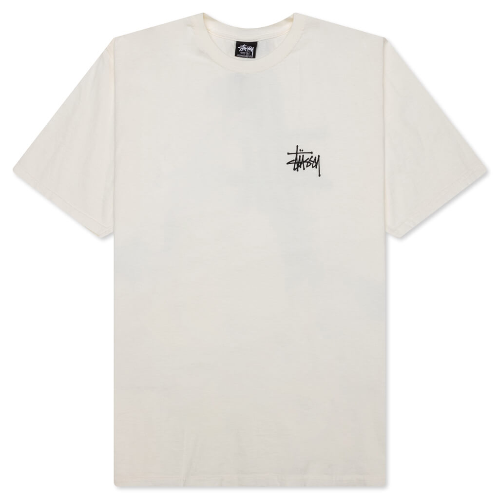Basic Stussy Pig. Dyed Tee - Natural