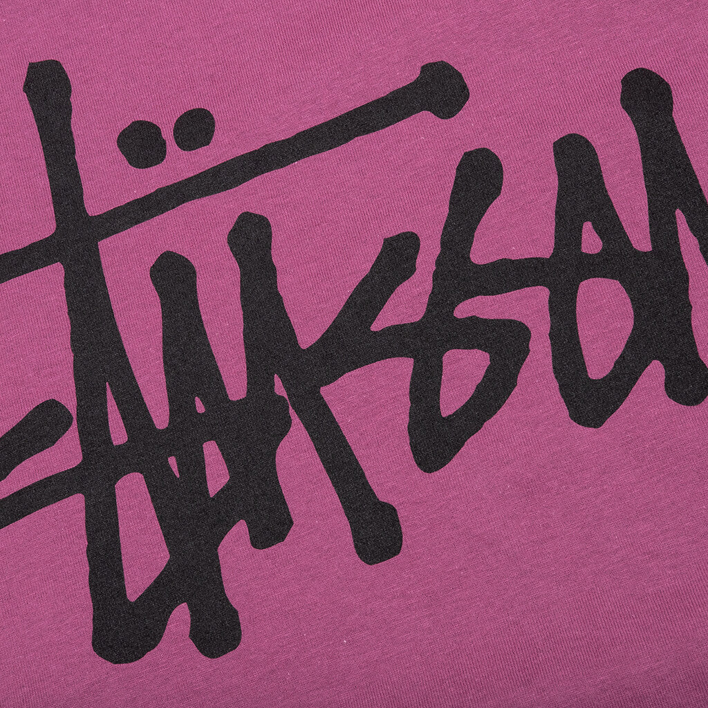 Basic Stussy Tee - Berry