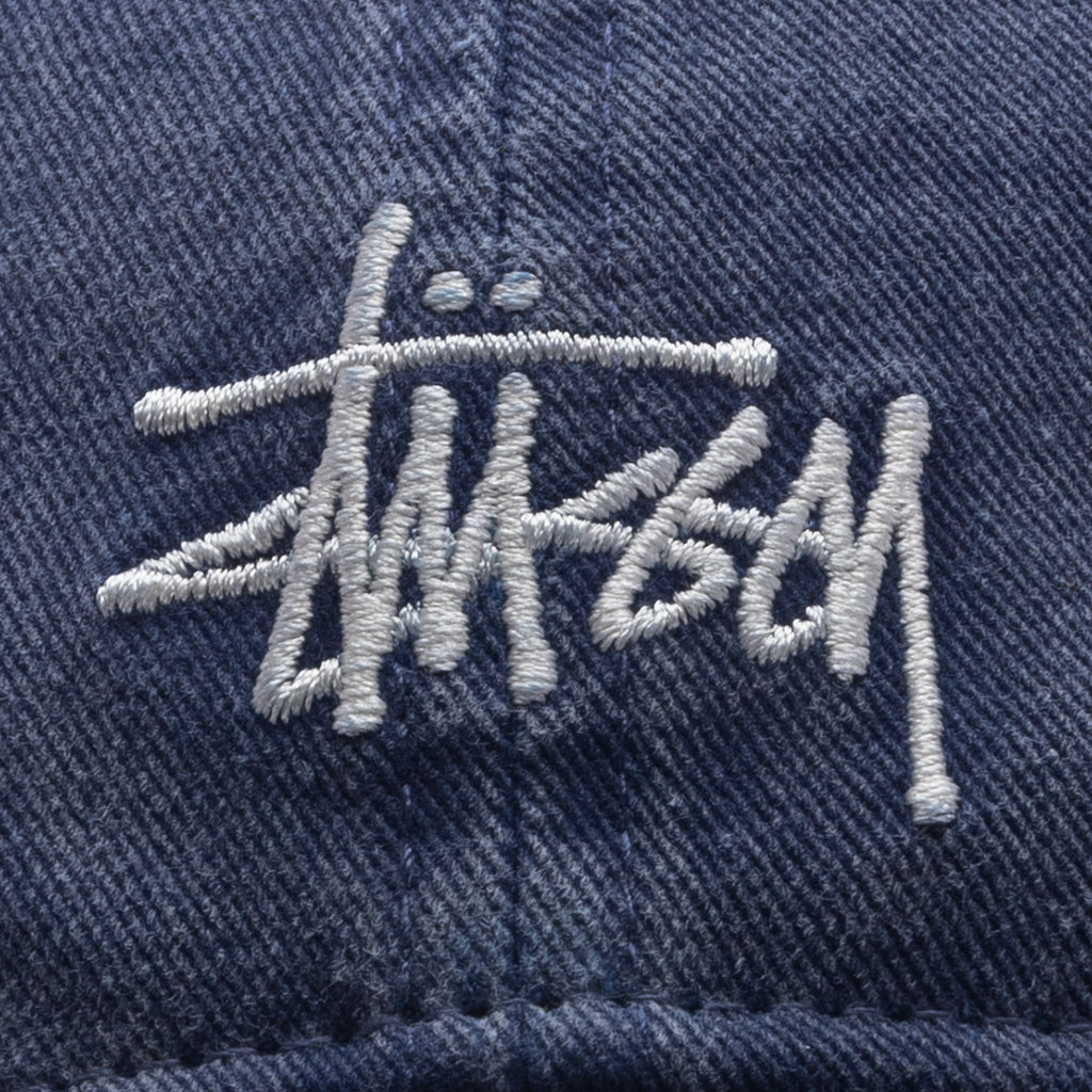 Basic Washed Low Pro Cap - Faded Navy