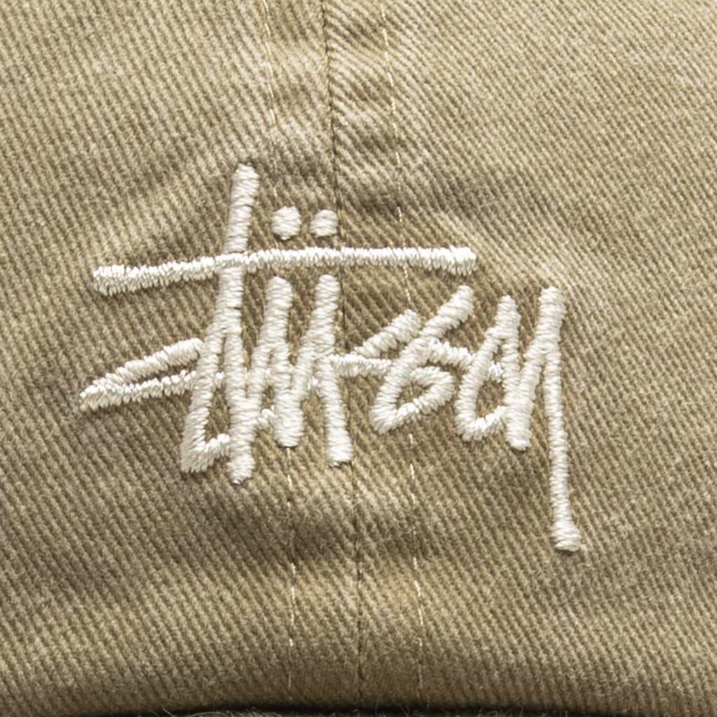 Basic Washed Low Pro Cap - Faded Tan