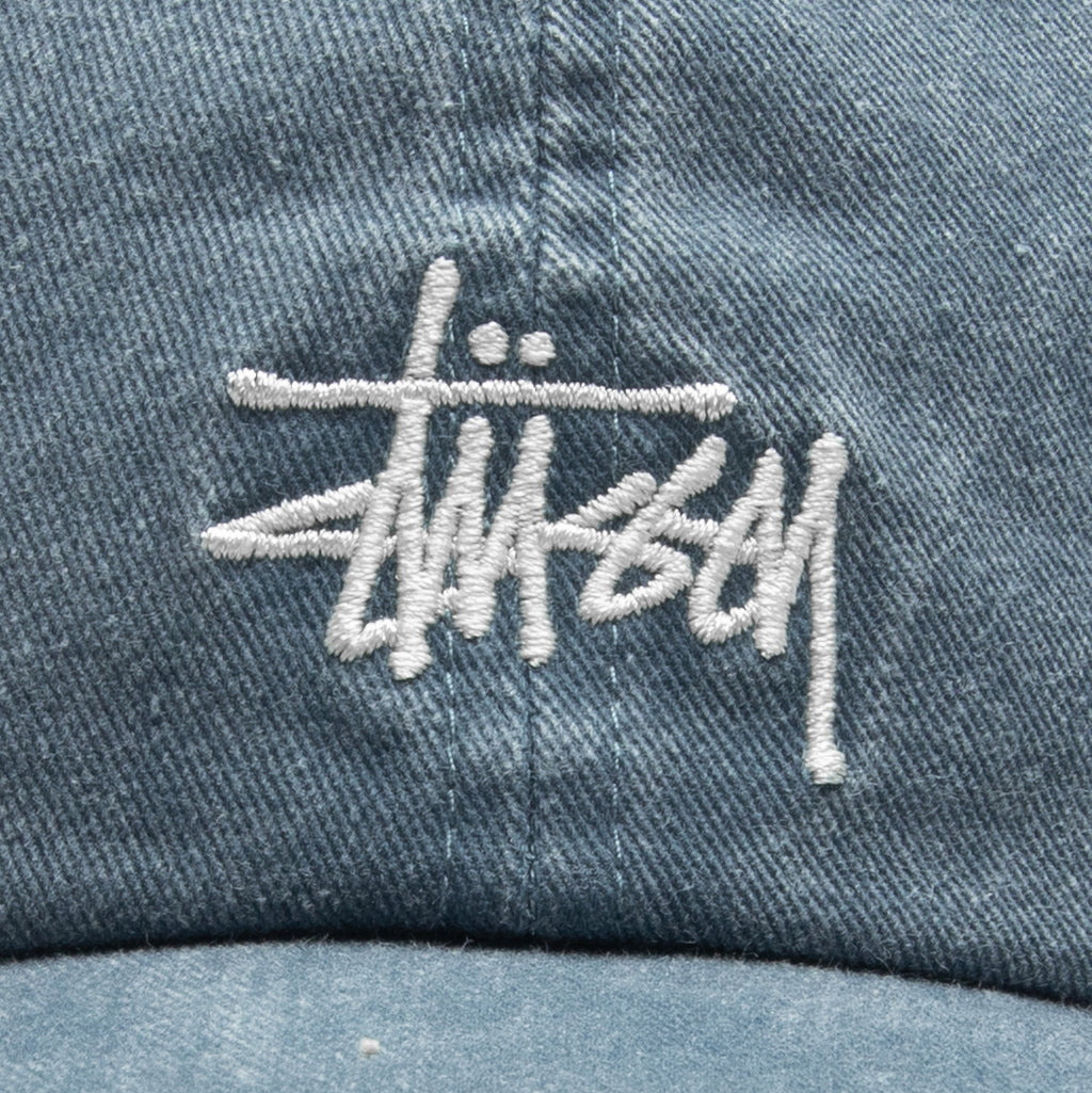 Basic Washed Low Pro Cap - Ink Blue