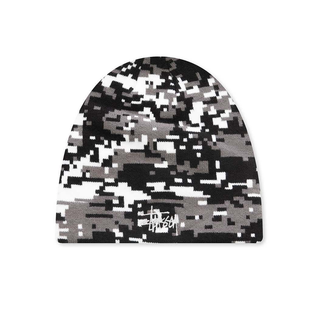Basic Digi Camo Skullcap - Grey