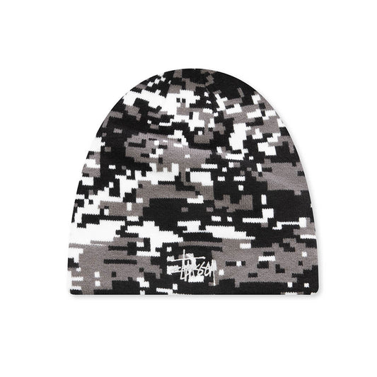 Basic Digi Camo Skullcap - Grey