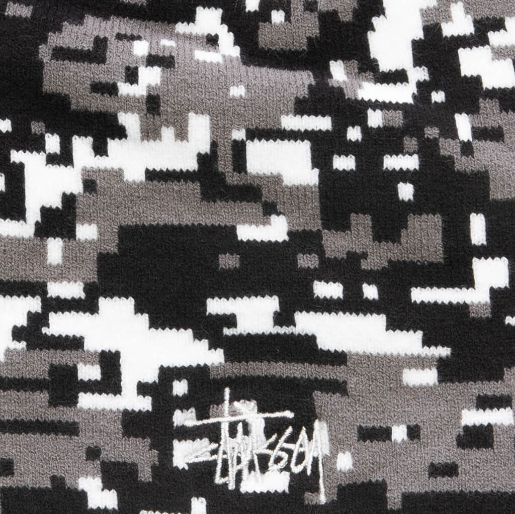 Basic Digi Camo Skullcap - Grey