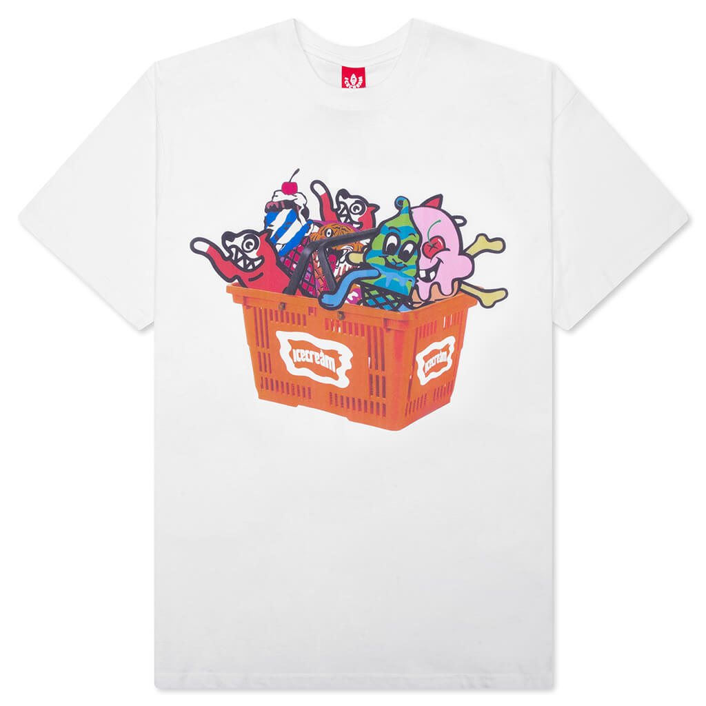 Basketcase S/S Tee - White