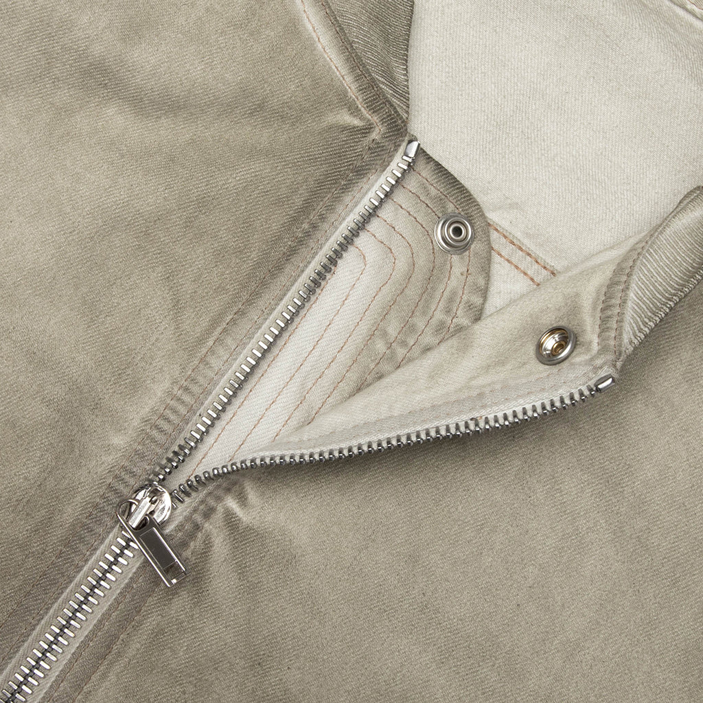 Bauhaus Flight Denim Bomber Jacket - Sand