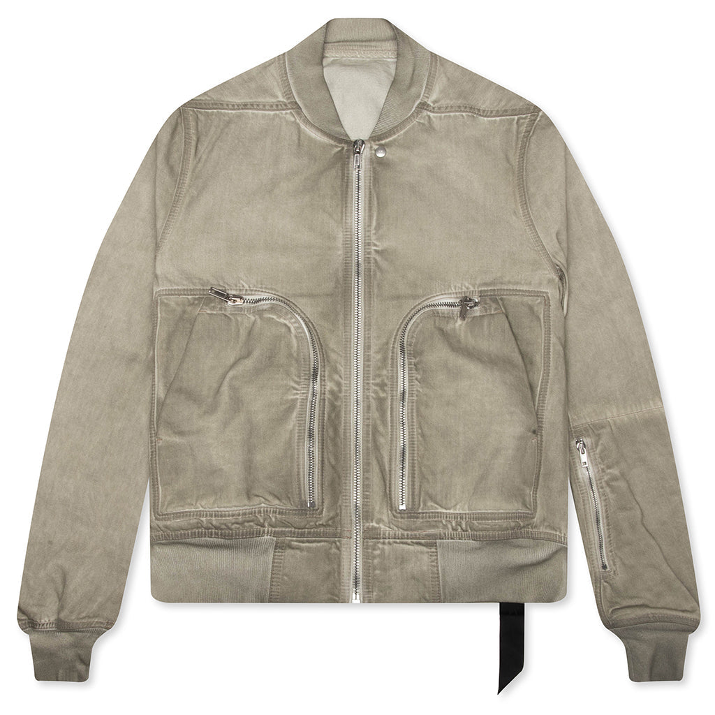 Bauhaus Flight Denim Bomber Jacket - Sand
