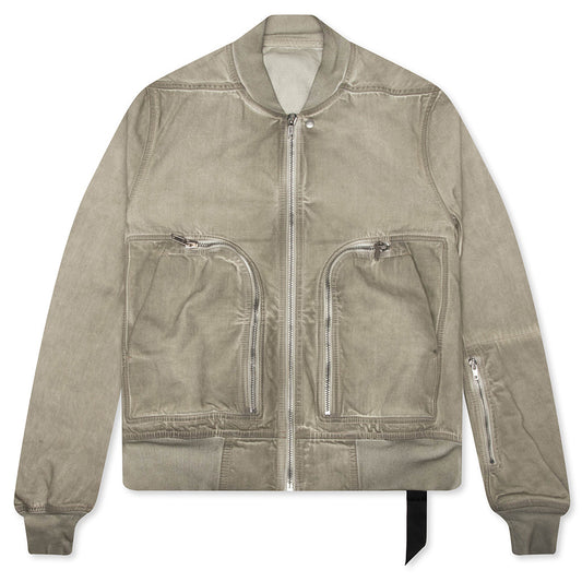 Bauhaus Flight Denim Bomber Jacket - Sand