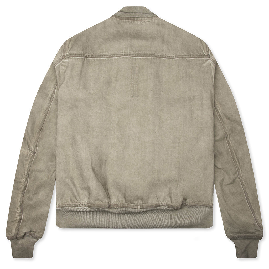 Bauhaus Flight Denim Bomber Jacket - Sand