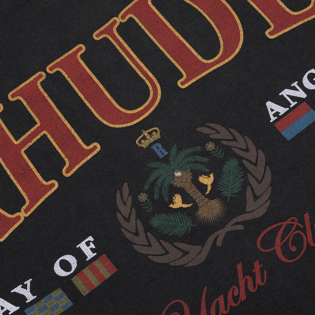 Bay Of Angels Yacht Tee - Vintage Black