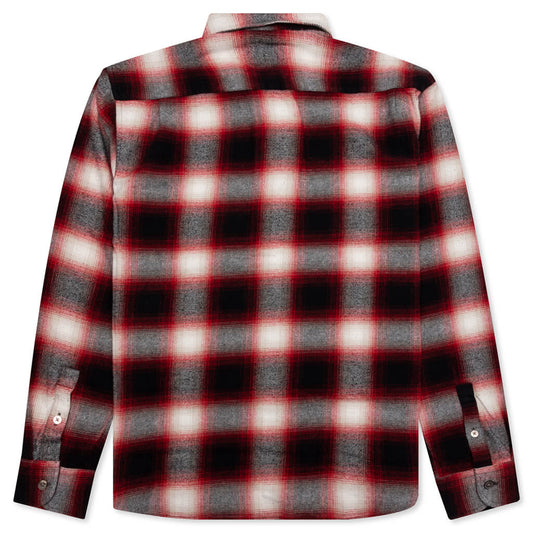 Bay Plaid Shirt - Red