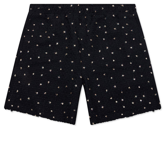 Beaded Shorts - Black