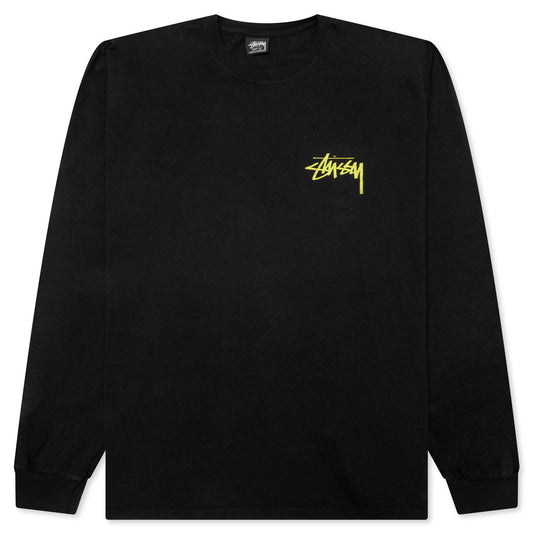Beat Crazy L/S Tee - Black