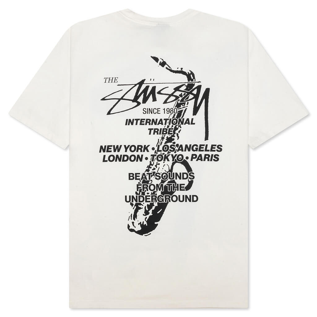 Beat Sounds Pigment Dyed Tee - Natural