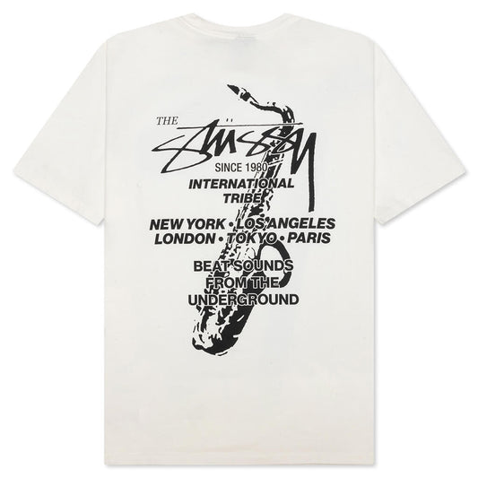 Beat Sounds Pigment Dyed Tee - Natural