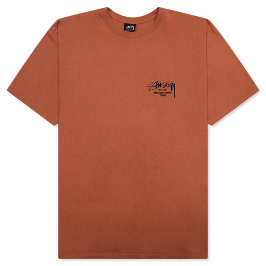 Beat Sounds Pigment Dyed Tee - Rust