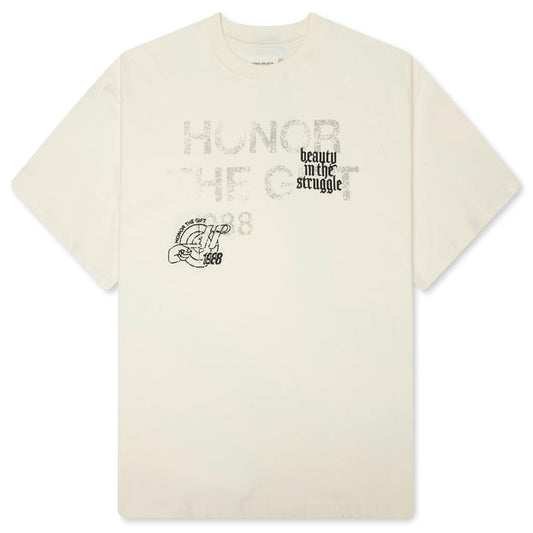Beauty In The Struggle S/S Tee - White
