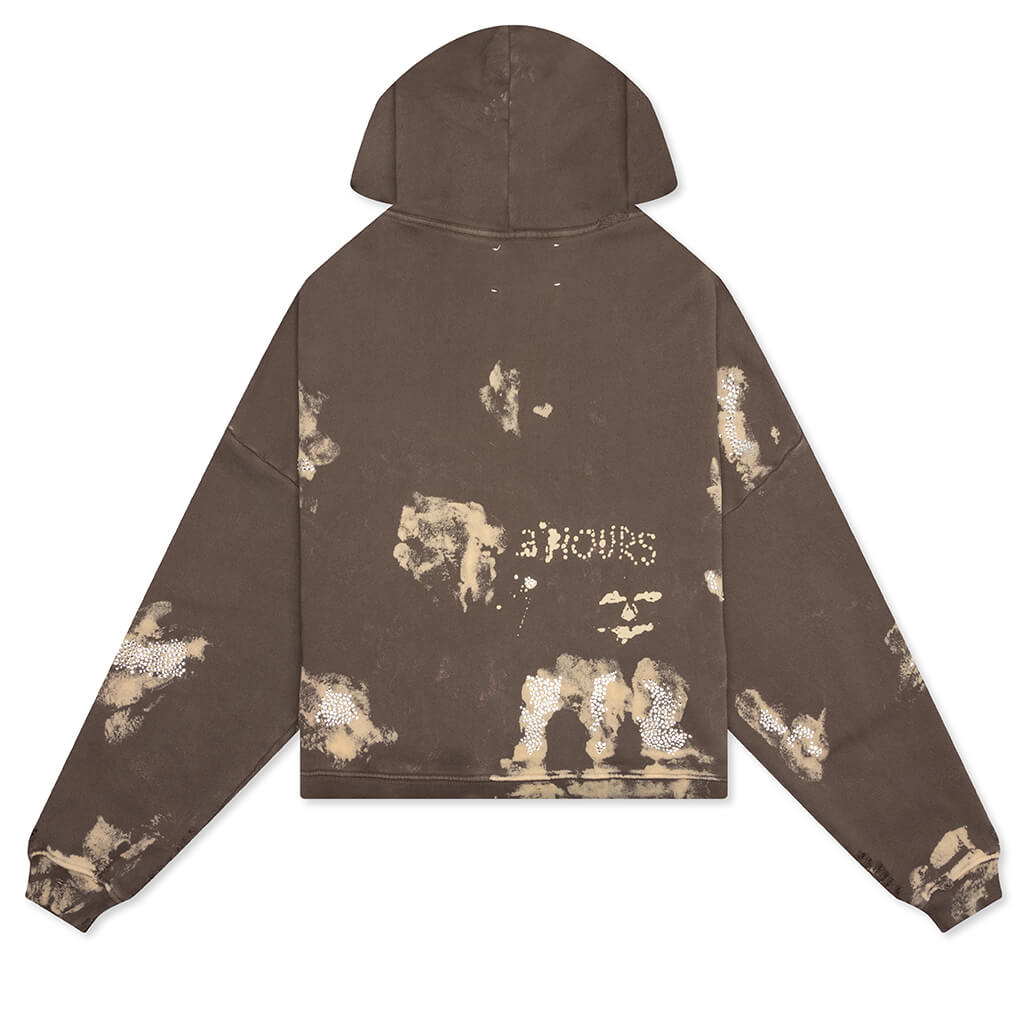 Been Amess Zip Hooded Sweatshirt - Brown
