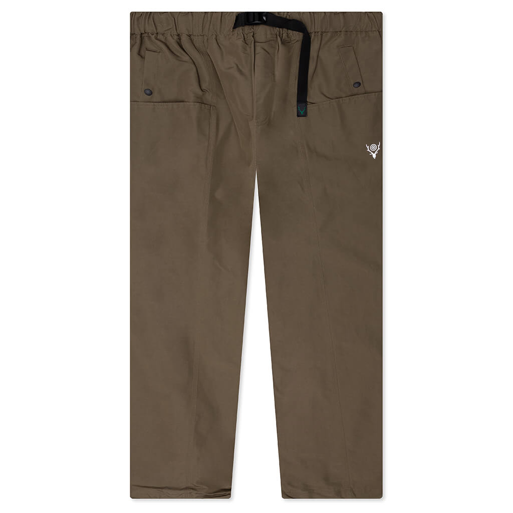 Belted C.S. Grosgrain Pant - Olive