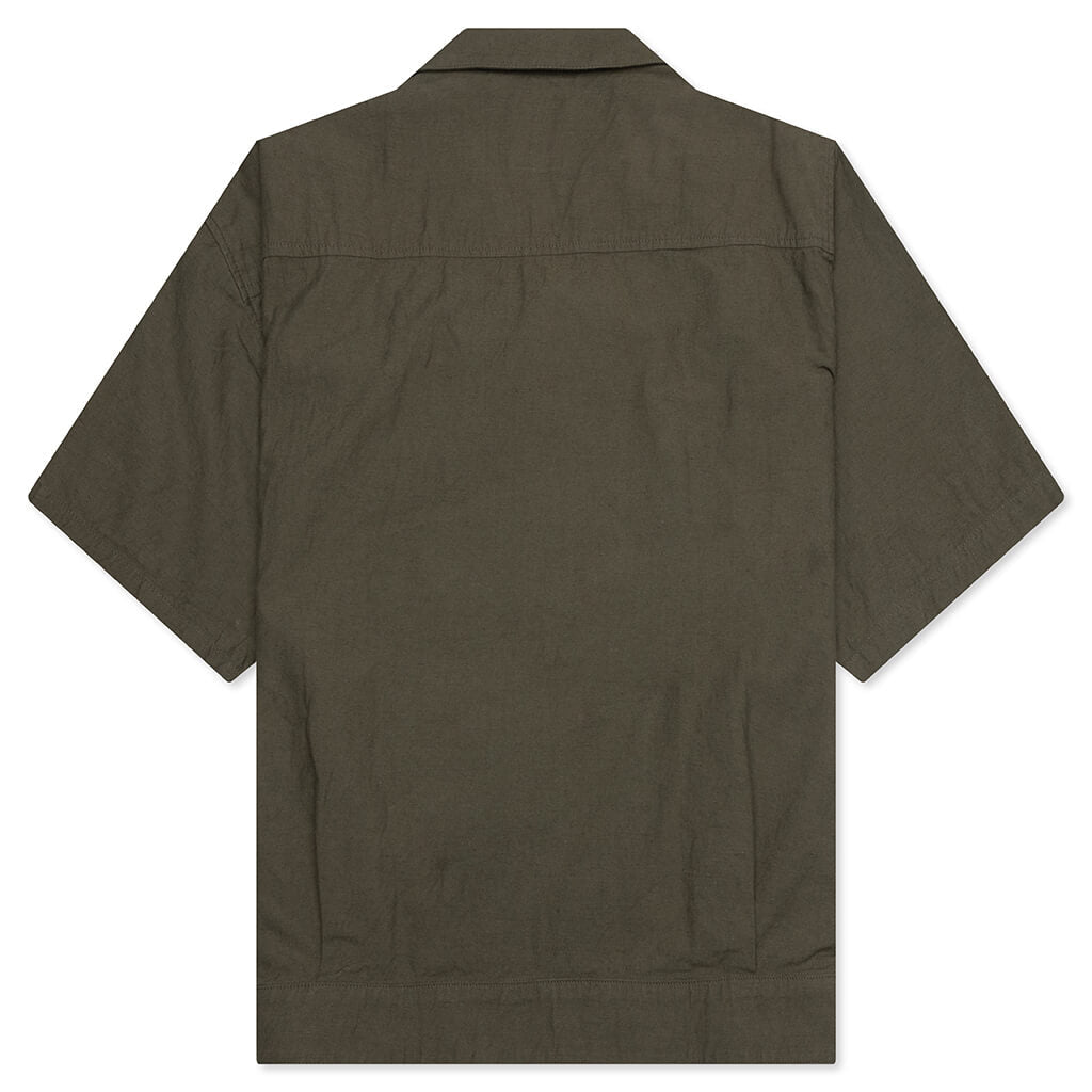 Belted Officer S/S Shirt - Olive Drab