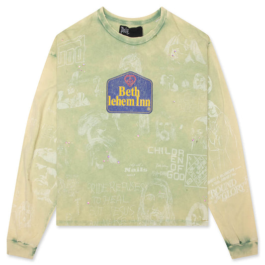 Bethlehem L/S Tee - Light Green