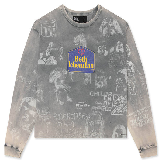 Bethlehem L/S Tee - Vintage Black